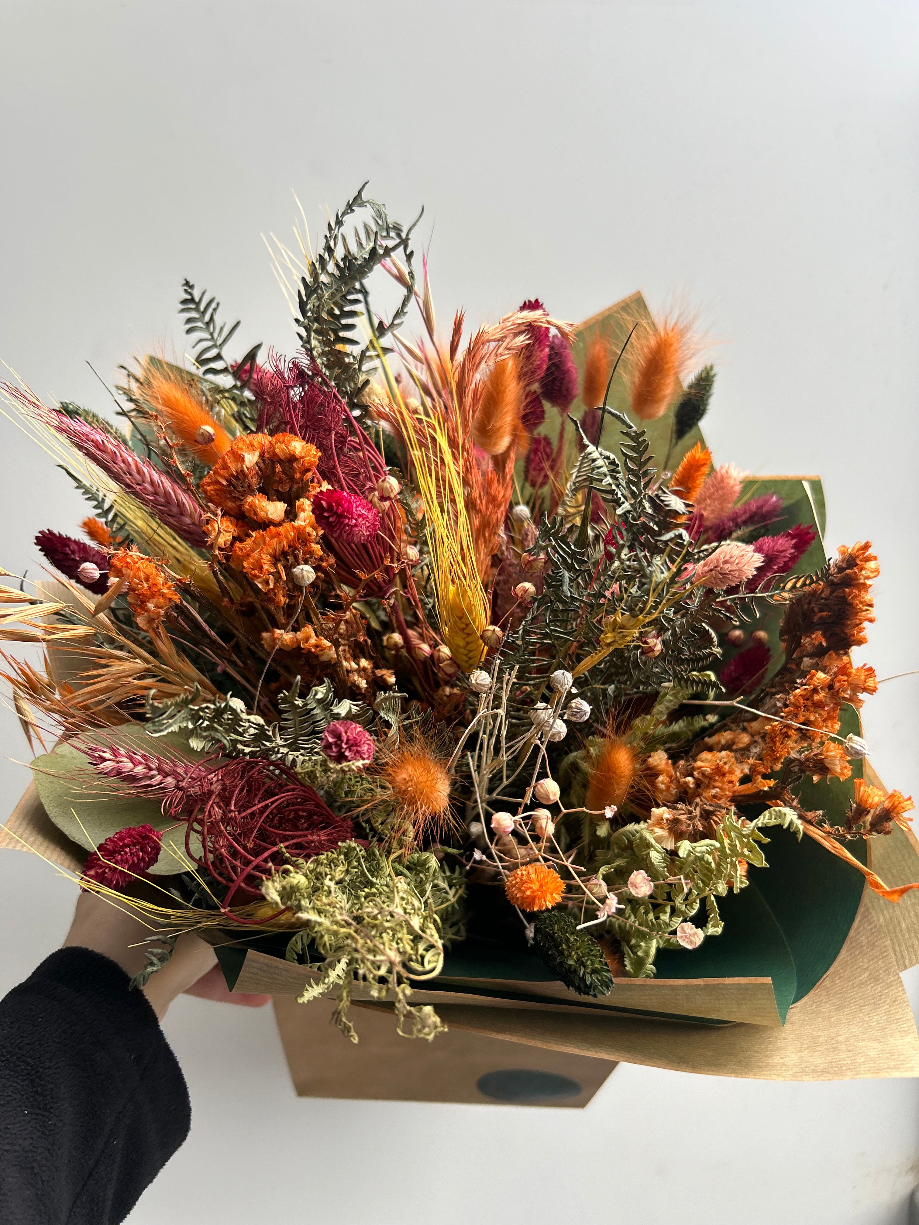 Dried Bouquet (Hand-Tied) in Decorative Bag