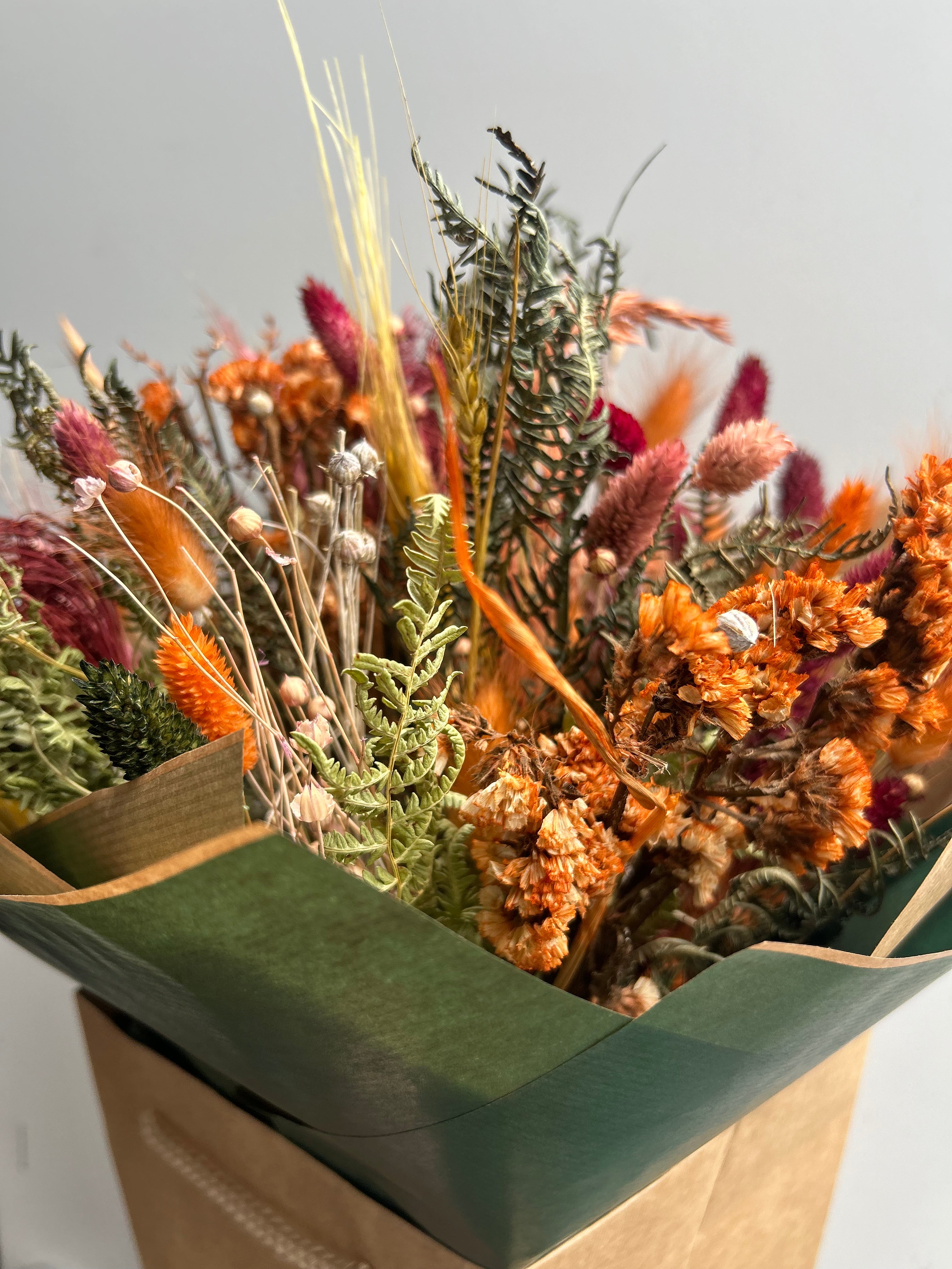 Dried Bouquet (Hand-Tied) in Decorative Bag