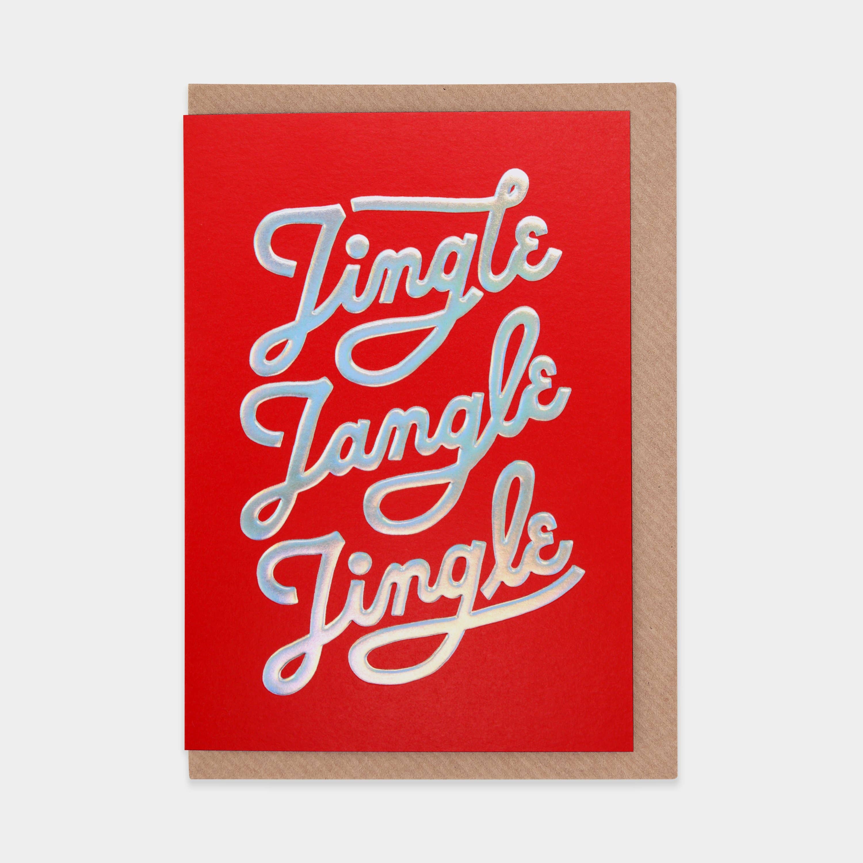 Jingle Jangle Jingle Greetings Card