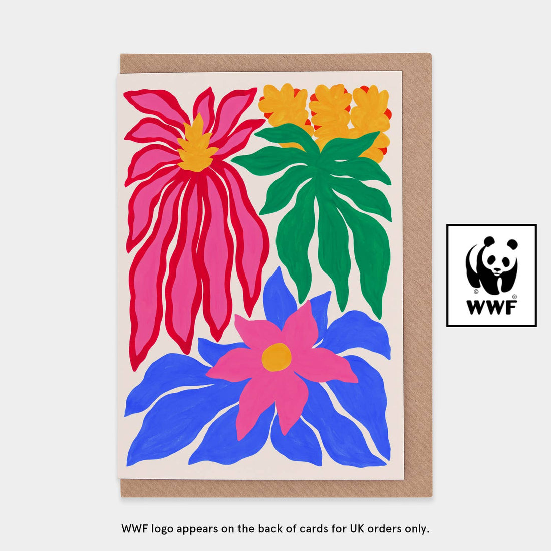 Bromeliads WWF Greetings Card