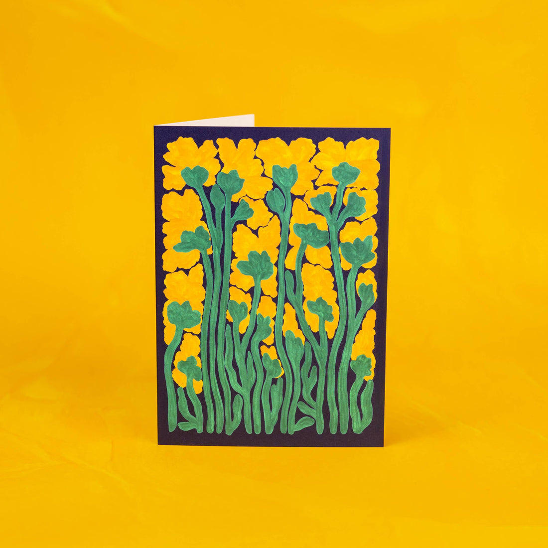 Cornflowers WWF Greetings Card