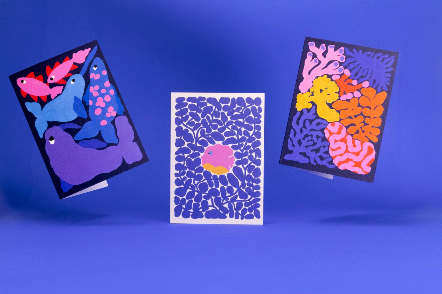 Coral WWF Greetings Card