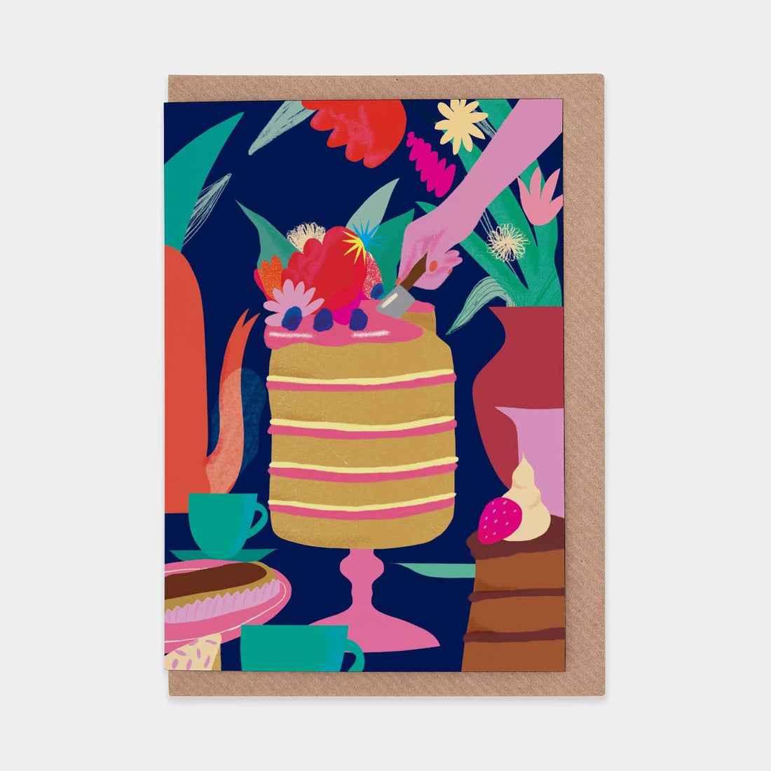 High Tea Greetings Card