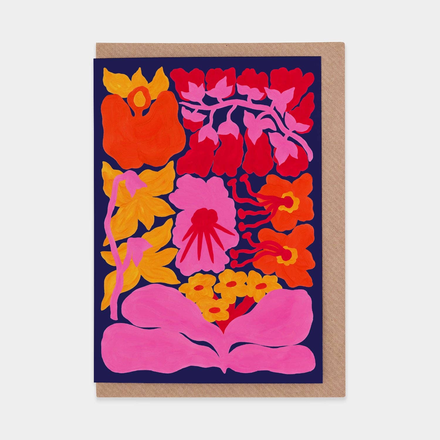 Orchids of the Amazon WWF Greetings Card