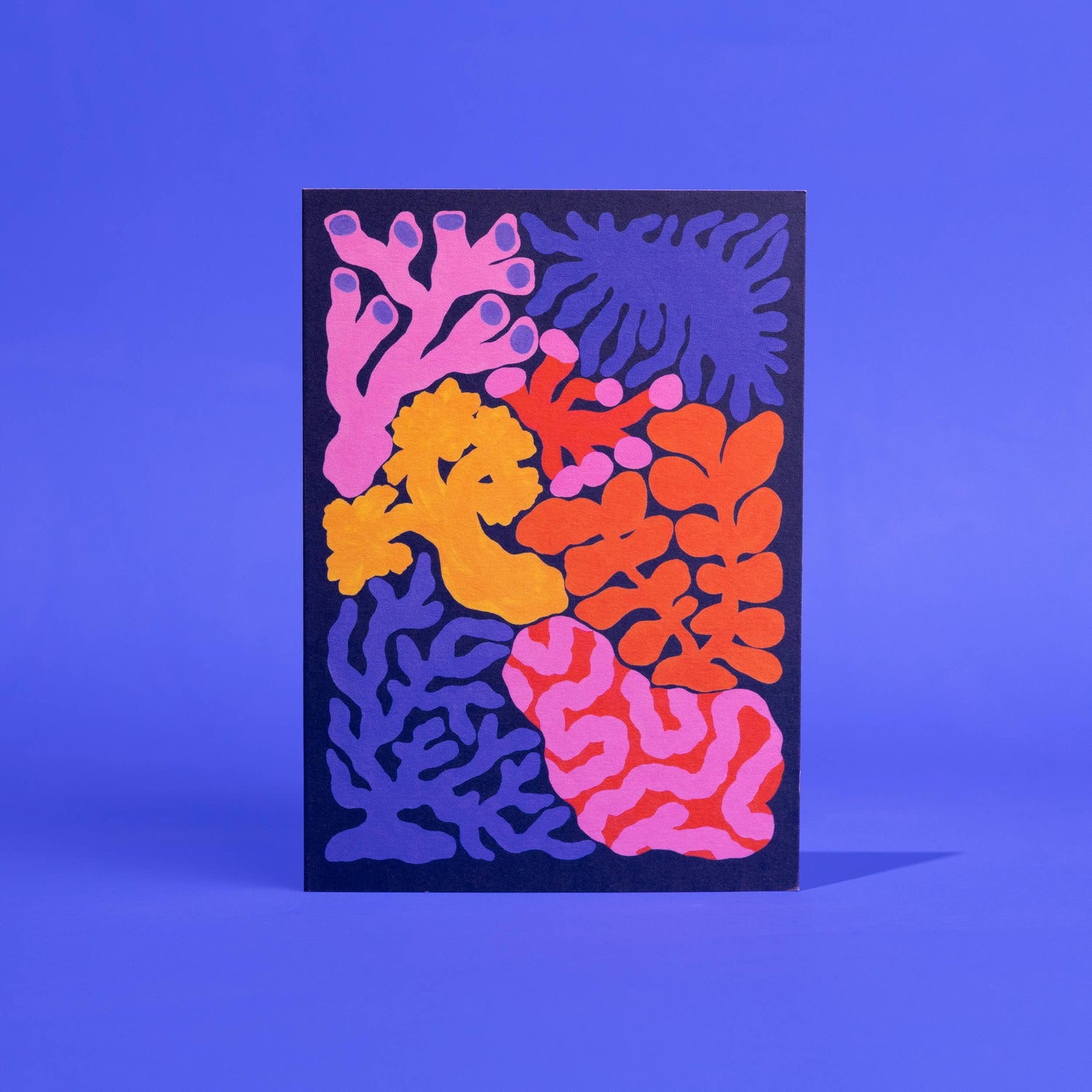 Coral WWF Greetings Card