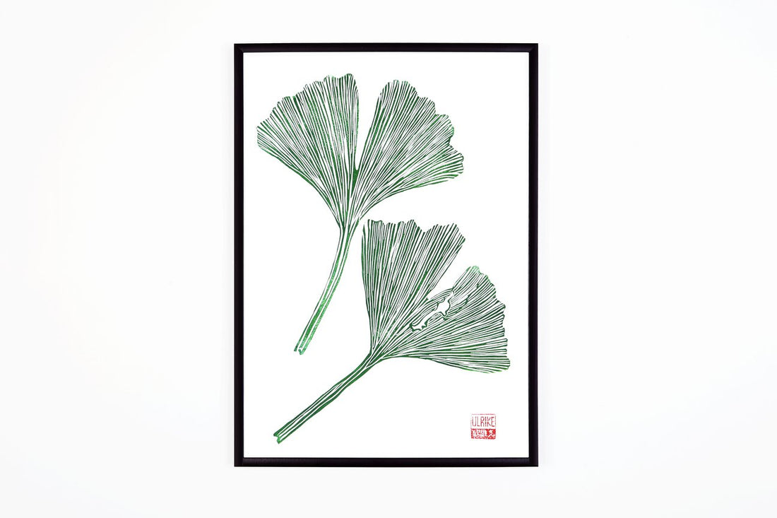 Ginkgo Print